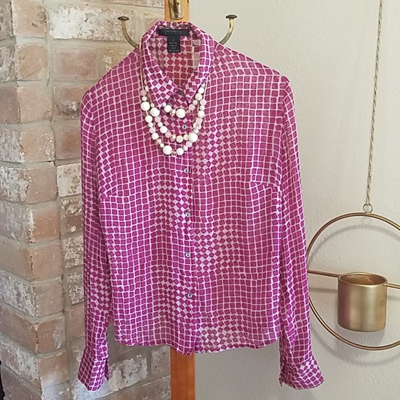THE LIMITED silk blouse - Picture 1 of 5